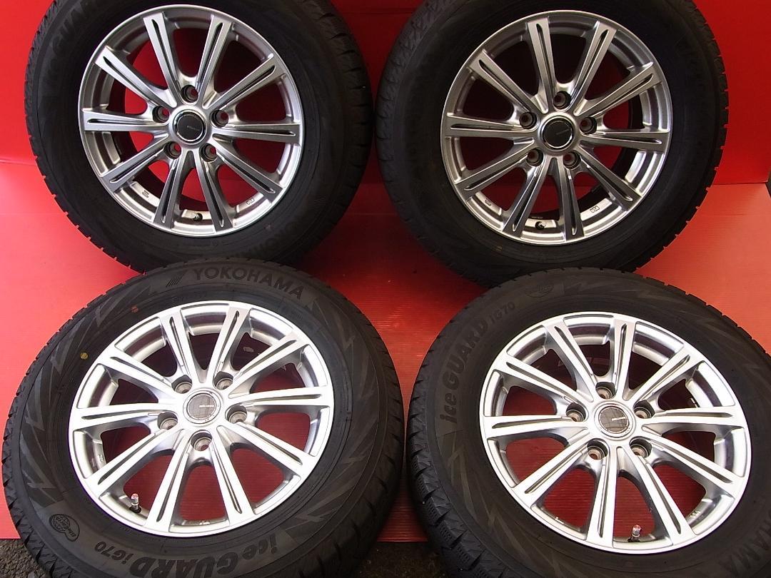 ノア/ヴォクシー等に！ミルアス+ヨコハマ製195/65R15スタッドレス！