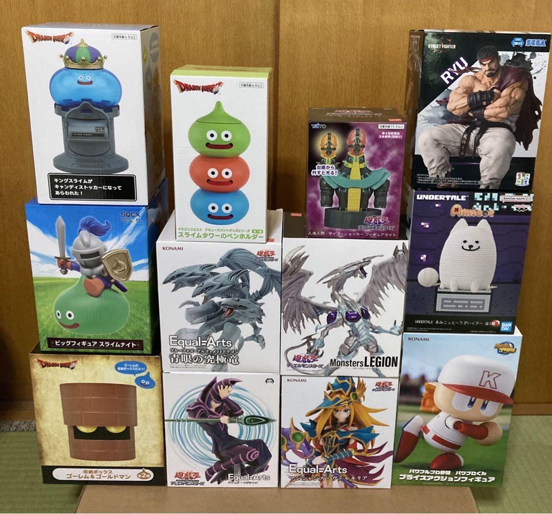 大人気ゲームプライズ景品 12種詰め合わせ　まとめ売りセット　遊戯王　ドラクエ
