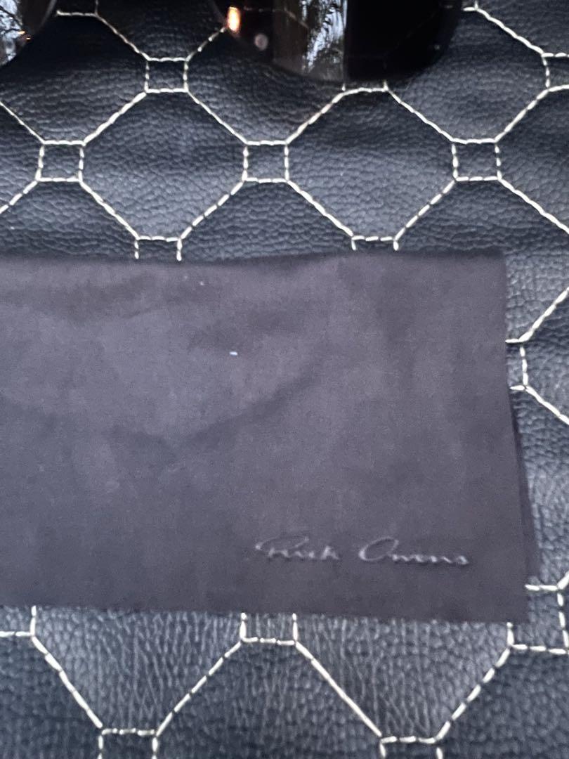 値下げ！リックオウエンス　RICK OWENS サングラス　黒　今市隆二着用