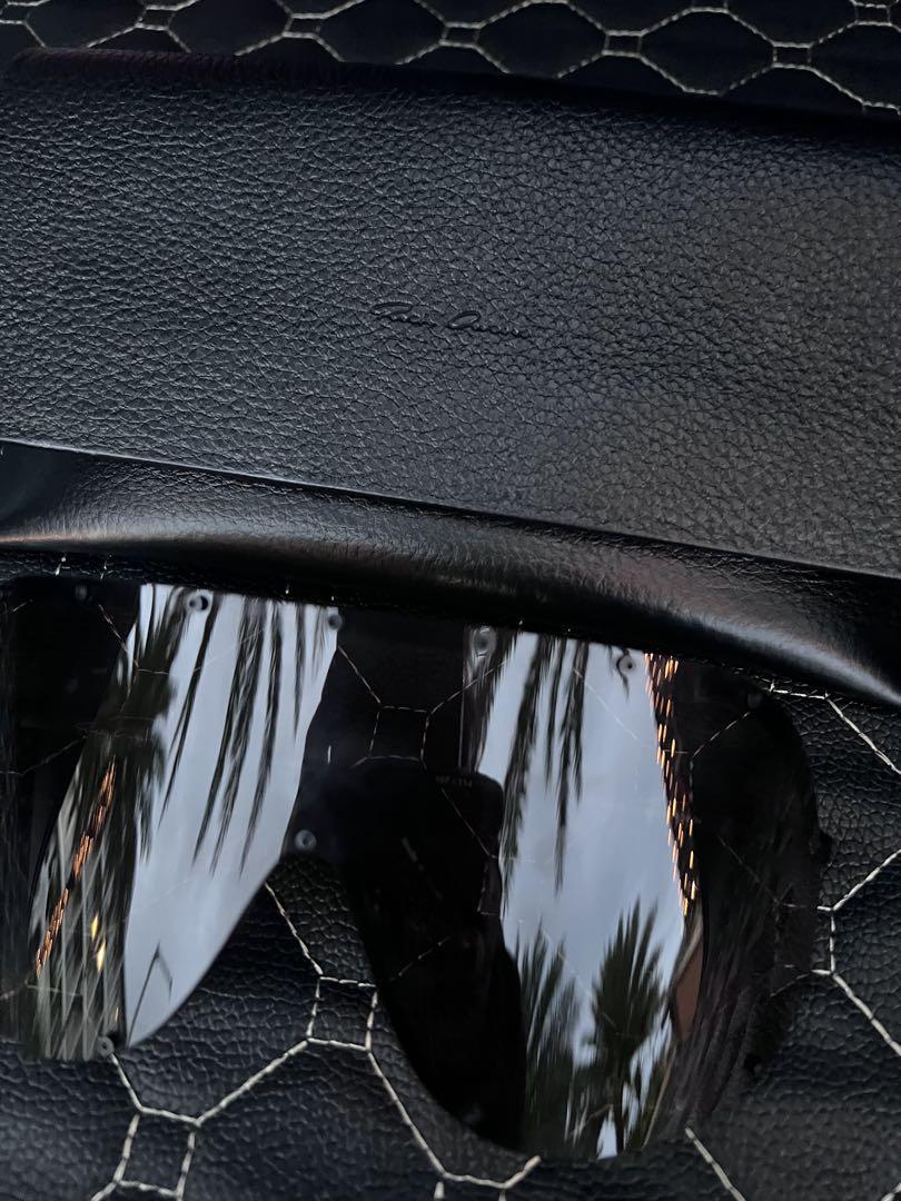 値下げ！リックオウエンス　RICK OWENS サングラス　黒　今市隆二着用