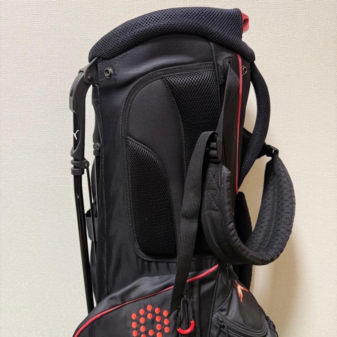 PUMA キャディバッグ スタンド式 8.5型 軽量 1.8kg 47インチ対応
