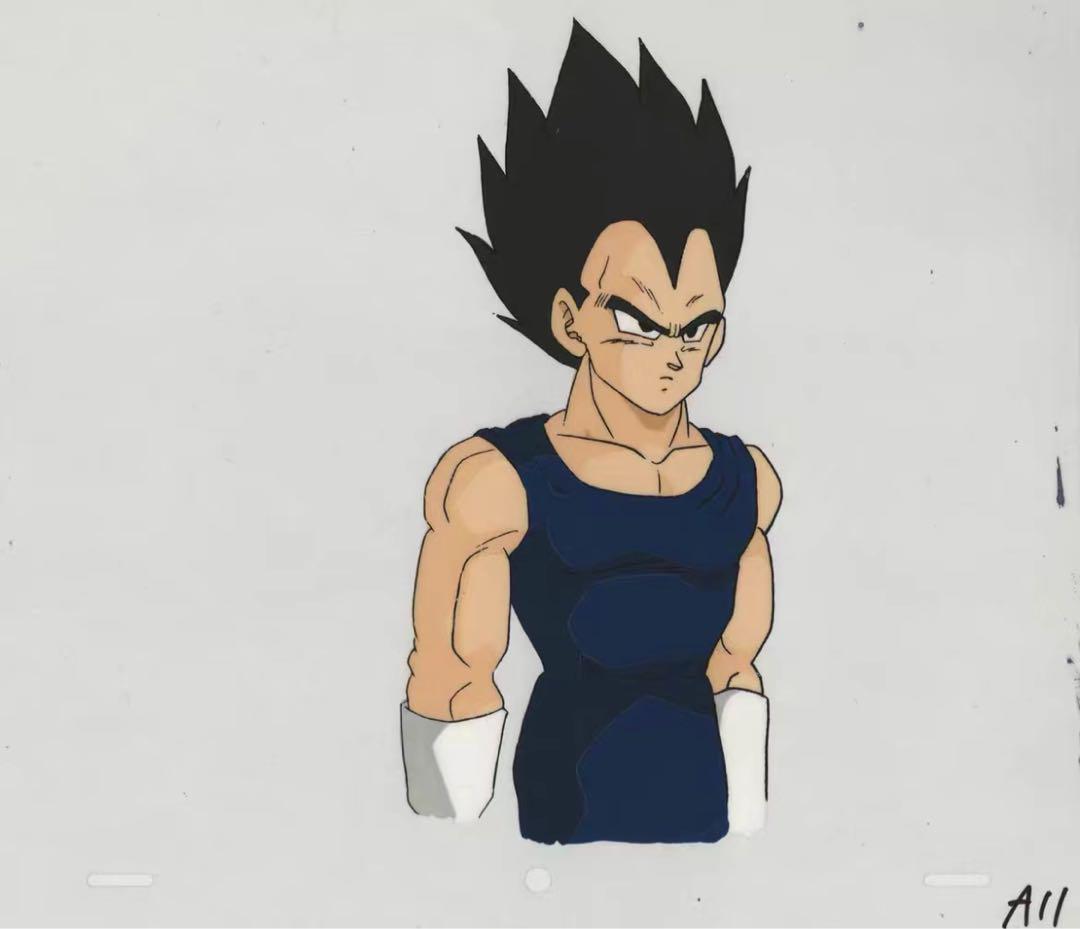 鳥山明 ドラゴンボール セル画 ベジータ オリジナルセル画