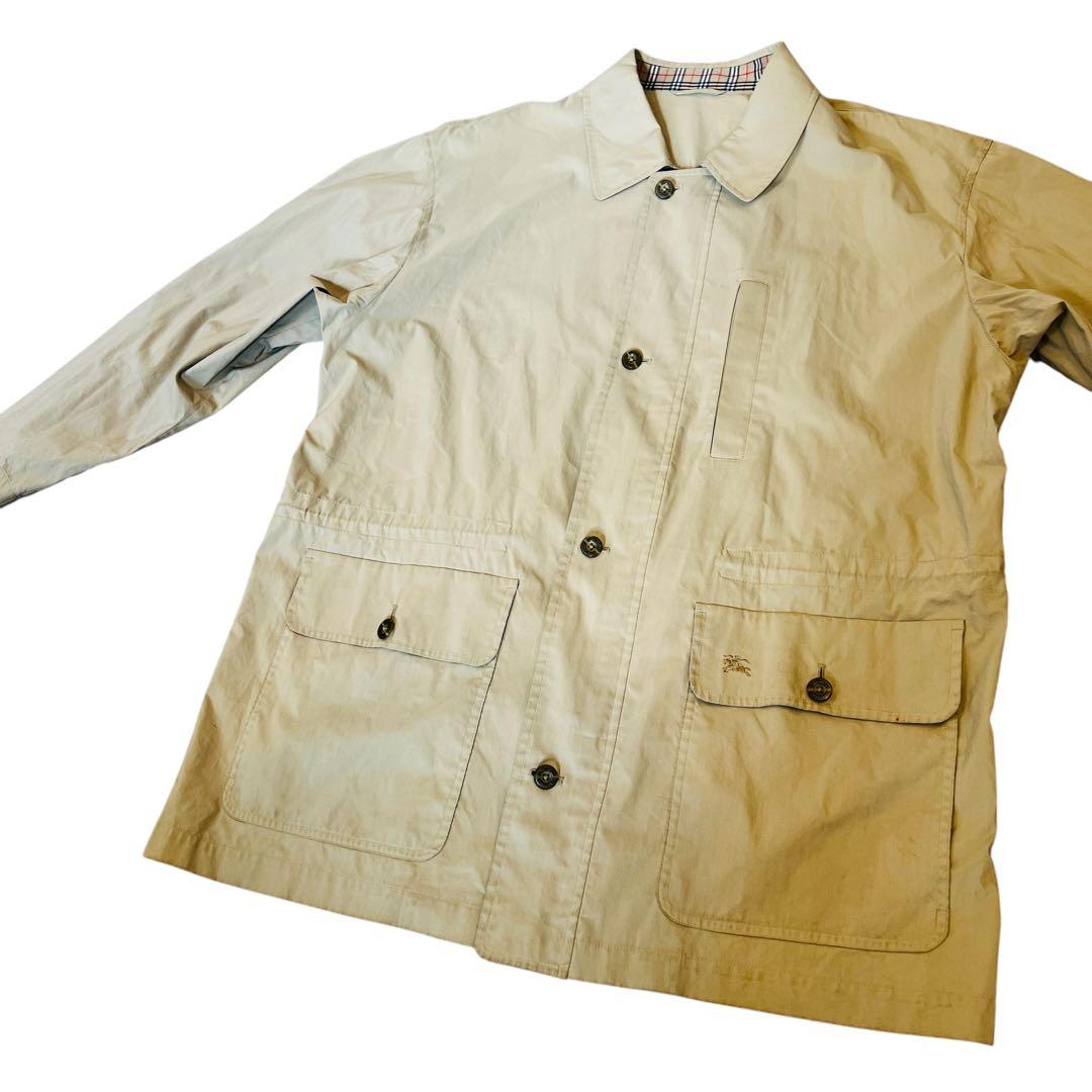 Burberry ベージュ カバーオール　XL相当 Burberry ベージュ カバーオール XL相当人気