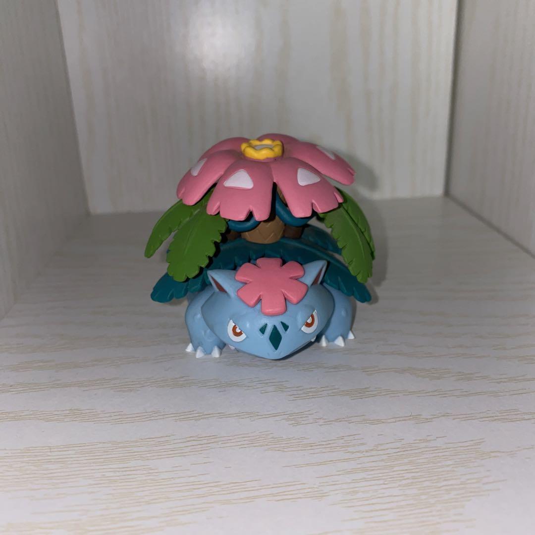 立体ポケモン図鑑 フシギバナ 【④ ポケモン フィギュア レトロ