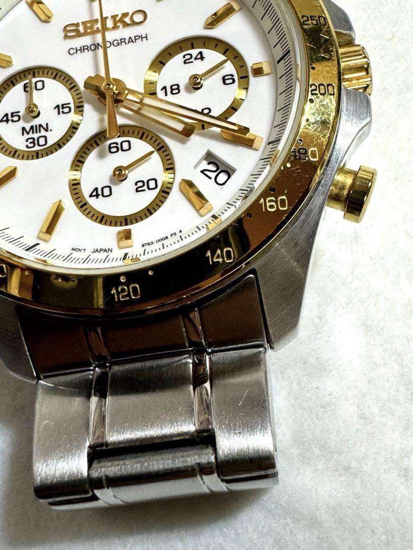 SEIKO クロノグラフ　クォーツ　稼働品