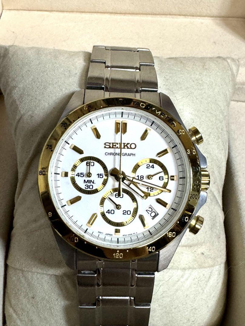 SEIKO クロノグラフ　クォーツ　稼働品