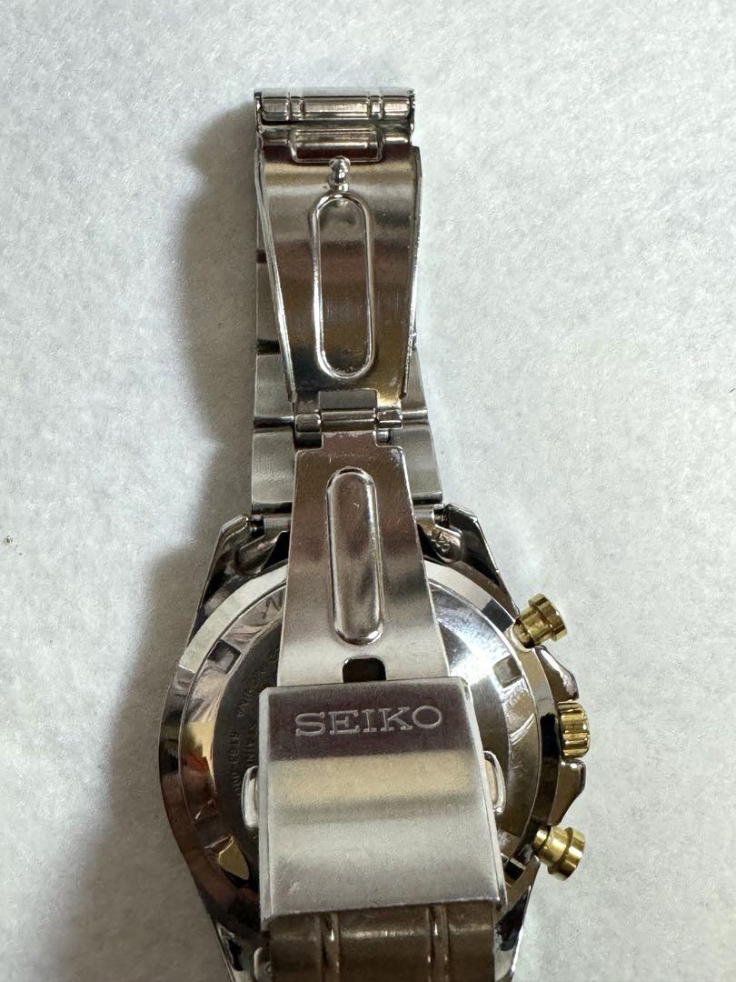 SEIKO クロノグラフ　クォーツ　稼働品