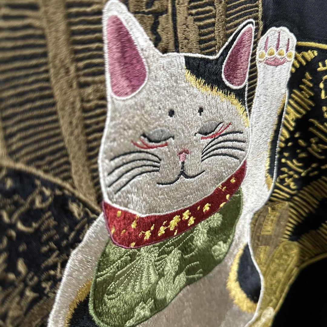 【新品！タグ付き】花旅楽団　スカジャン