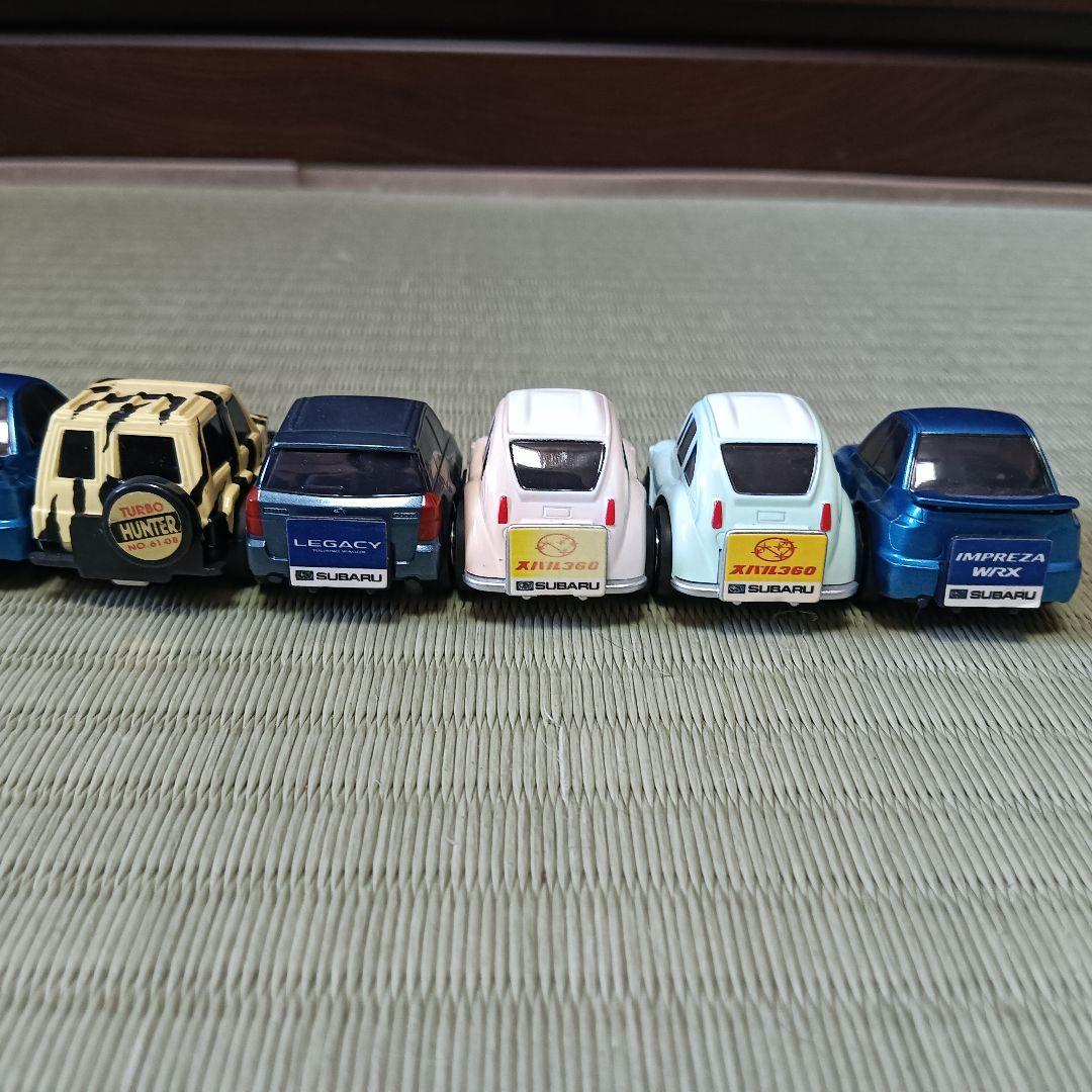 チョロQ まとめ売り 車 ミニカー スバル レガシー キットカット