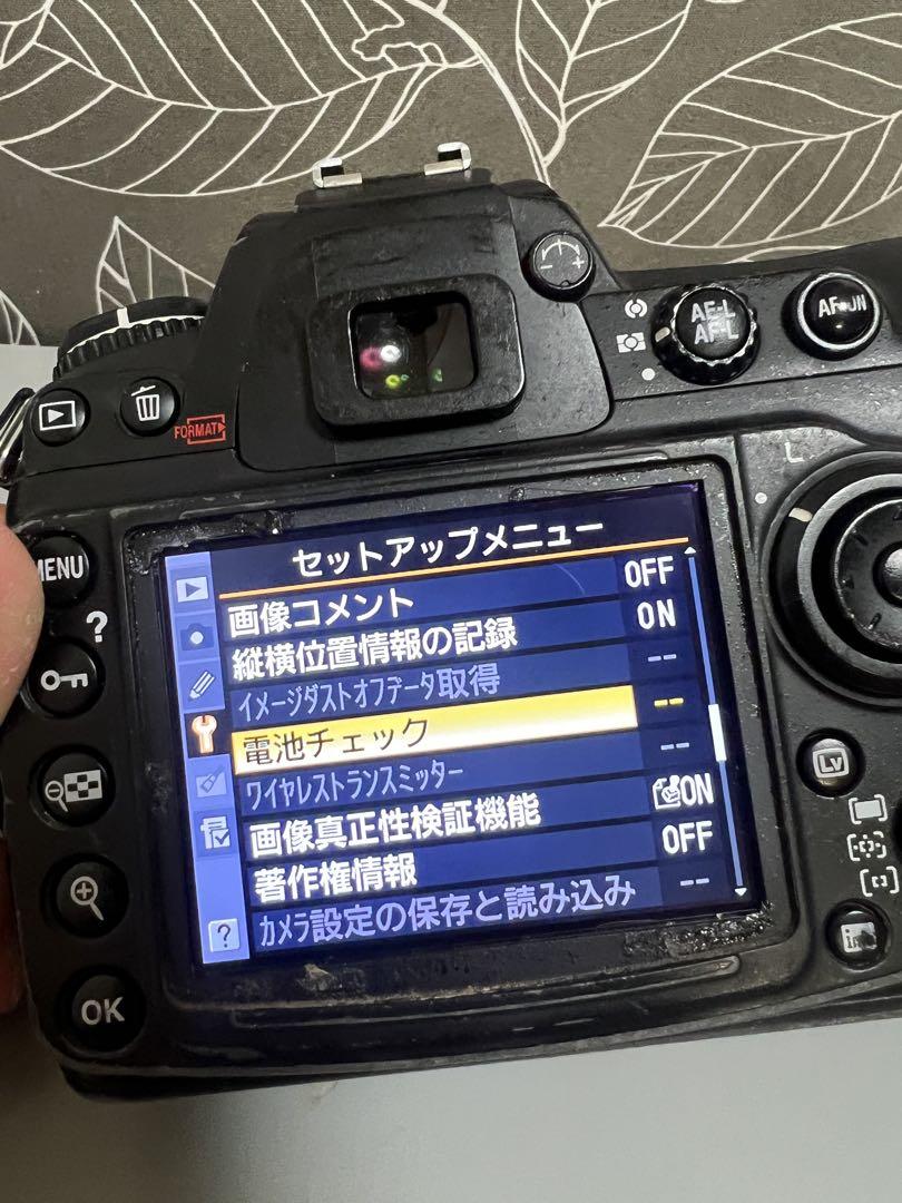 訳ありNikon D300s デジタル一眼レフカメラ 充電器付き
