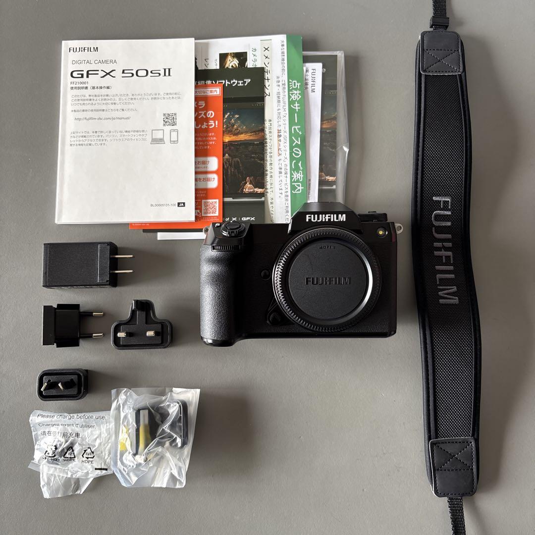 【美品】富士フイルム FUJIFILM GFX 50S II ボディ