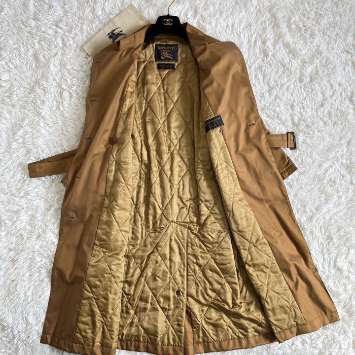 BURBERRYS プレステージコレクション シルク100% トレンチコート 絹