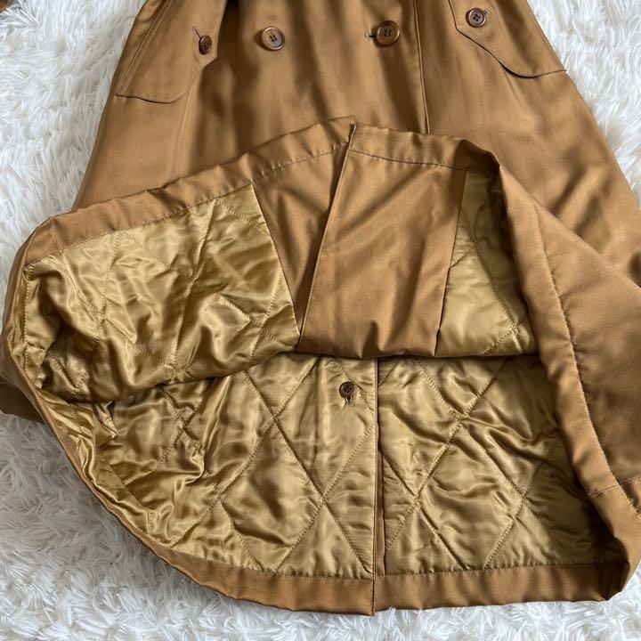 BURBERRYS プレステージコレクション シルク100% トレンチコート 絹 ...