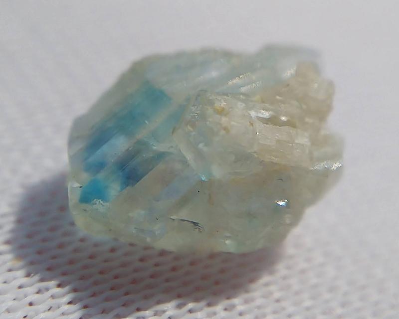 241 連晶 ユークレース 結晶 原石 ブラジル産