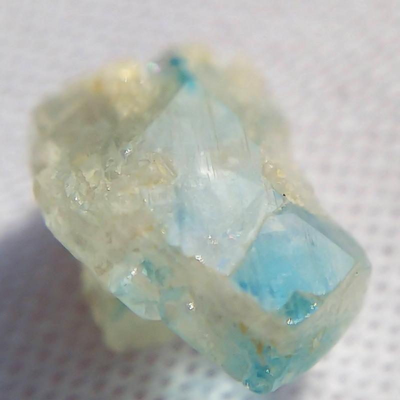 241 連晶 ユークレース 結晶 原石 ブラジル産