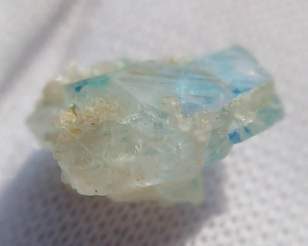 241 連晶 ユークレース 結晶 原石 ブラジル産