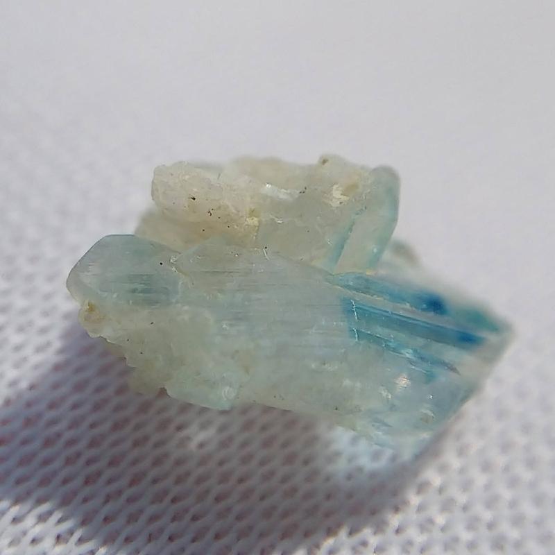 241 連晶 ユークレース 結晶 原石 ブラジル産