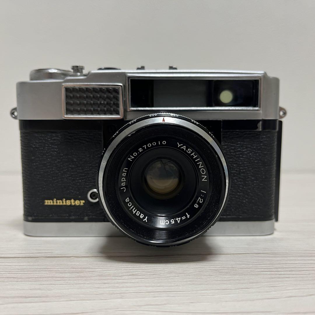ヤシカ　YASHIKA Minister フィルムカメラ レトロ　1960年代フィルムカメラ