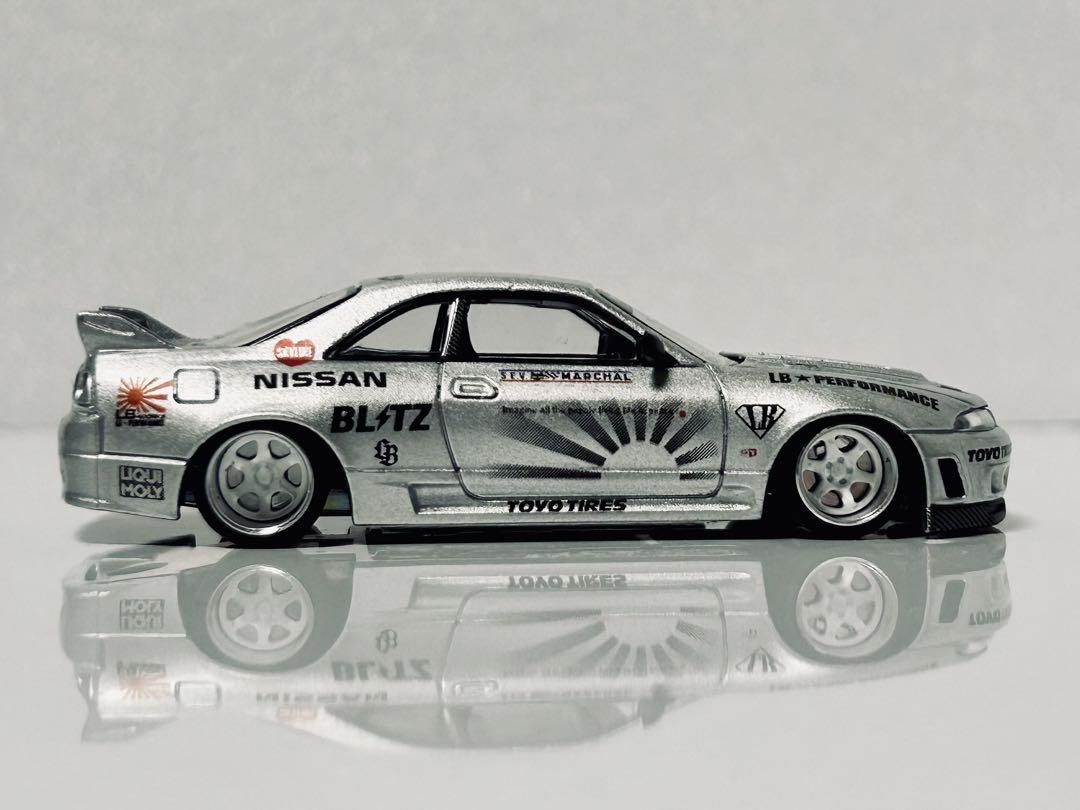 1/64 街道ハウス 日産スカイラインGT-R（R33）LBWK仕様 カスタム
