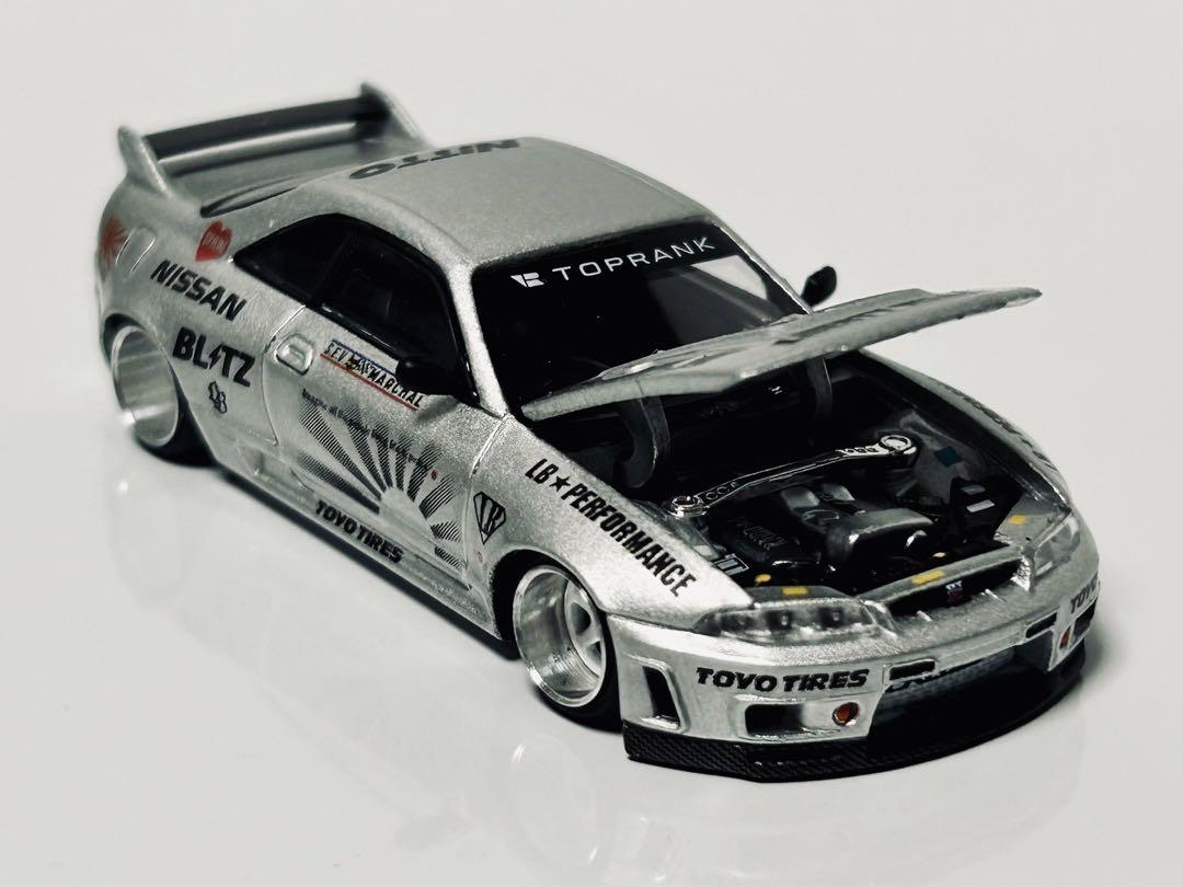 1/64 街道ハウス 日産スカイラインGT-R（R33）LBWK仕様 カスタム