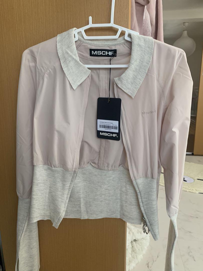 mschf WAFFLE ZIP UP SHIRTS ジャケット