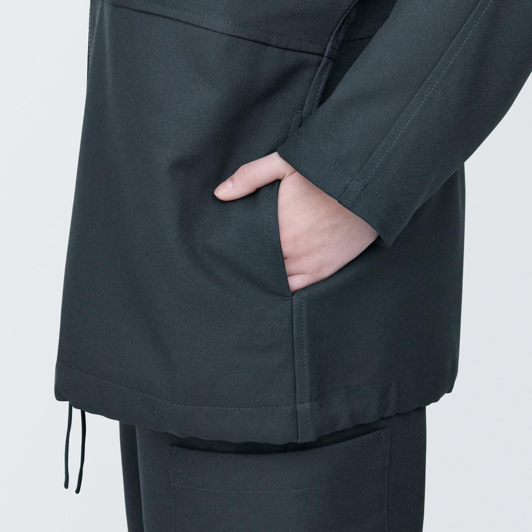 新品未使用】muji labo ジップアップブルゾン ☆売切サイズ男女