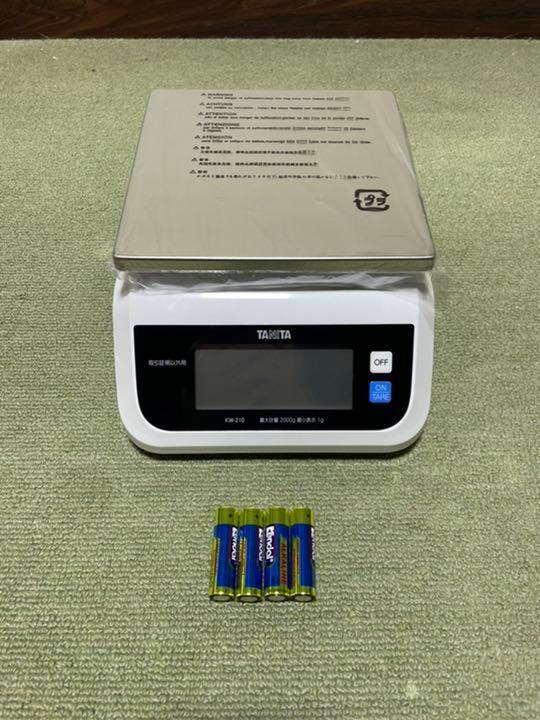 在庫あ特価 未使用品 1g単位 KW-210 WH Ⓨ 10eHY-m67279728153 タニタ クッキングスケール 2kg お買い得人気
