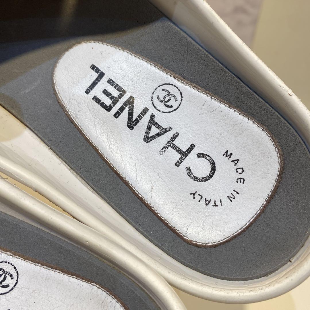 CHANEL スポーツラインサンダル38（24㎝）