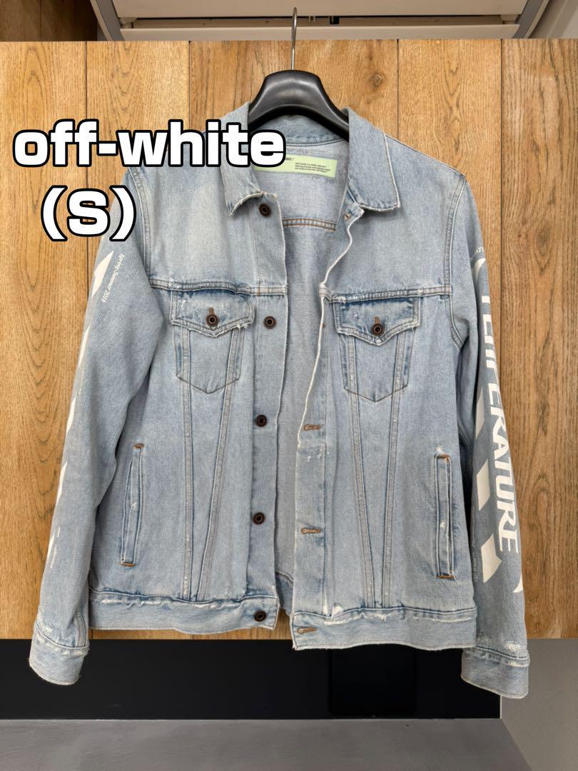 Off-White デニムジャケット　オーバーサイズ OFF-WHITE C/O VIRGIL ABLOH 2018 S/S “Oversized Denim Jacket