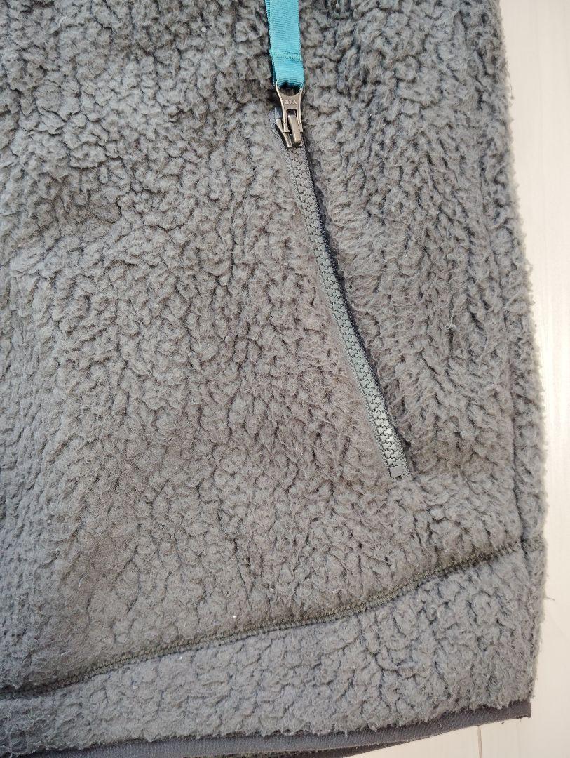 patagonia フリースベスト グレー　M☆メンズ