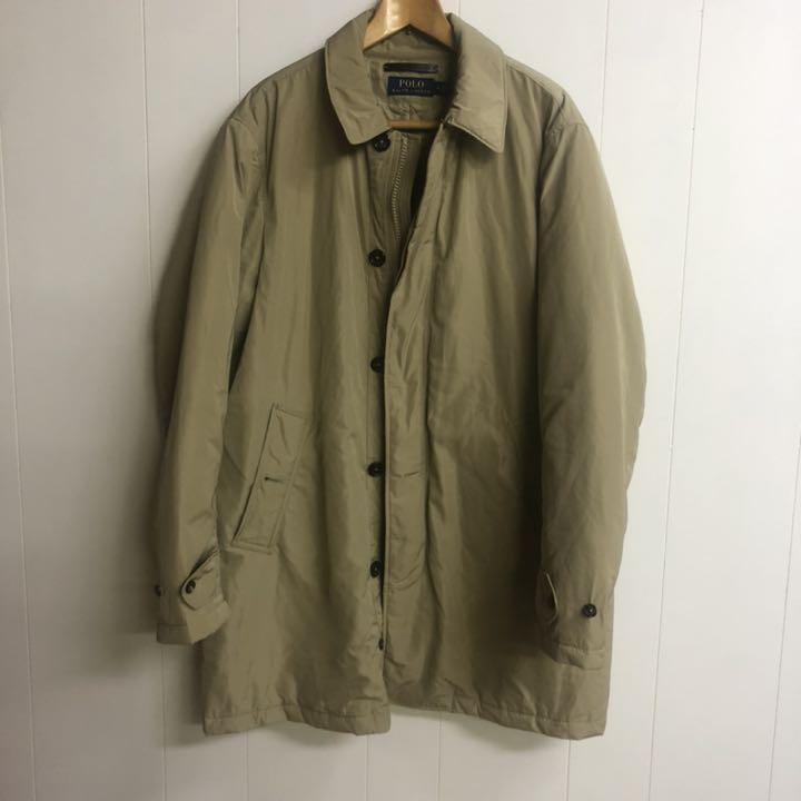 polo ralph lauren ナイロン　中綿　ステンカラーコート