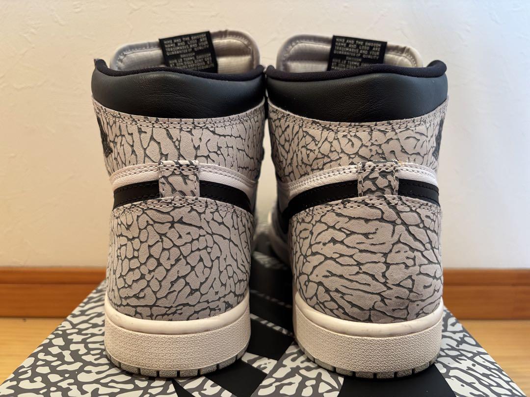 Nike Air Jordan 1 ホワイトセメント 28cm 美品