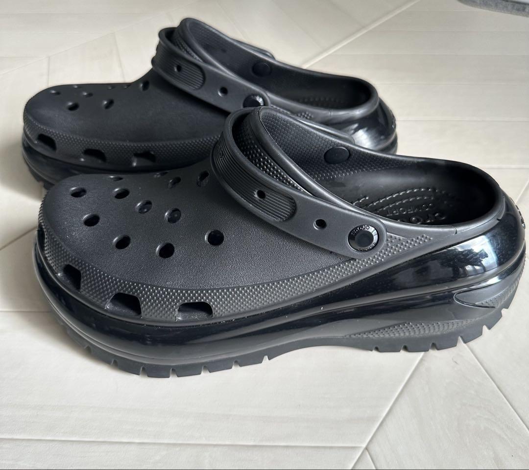 crocs メガクラッシュ サンダル 28cm ブラック