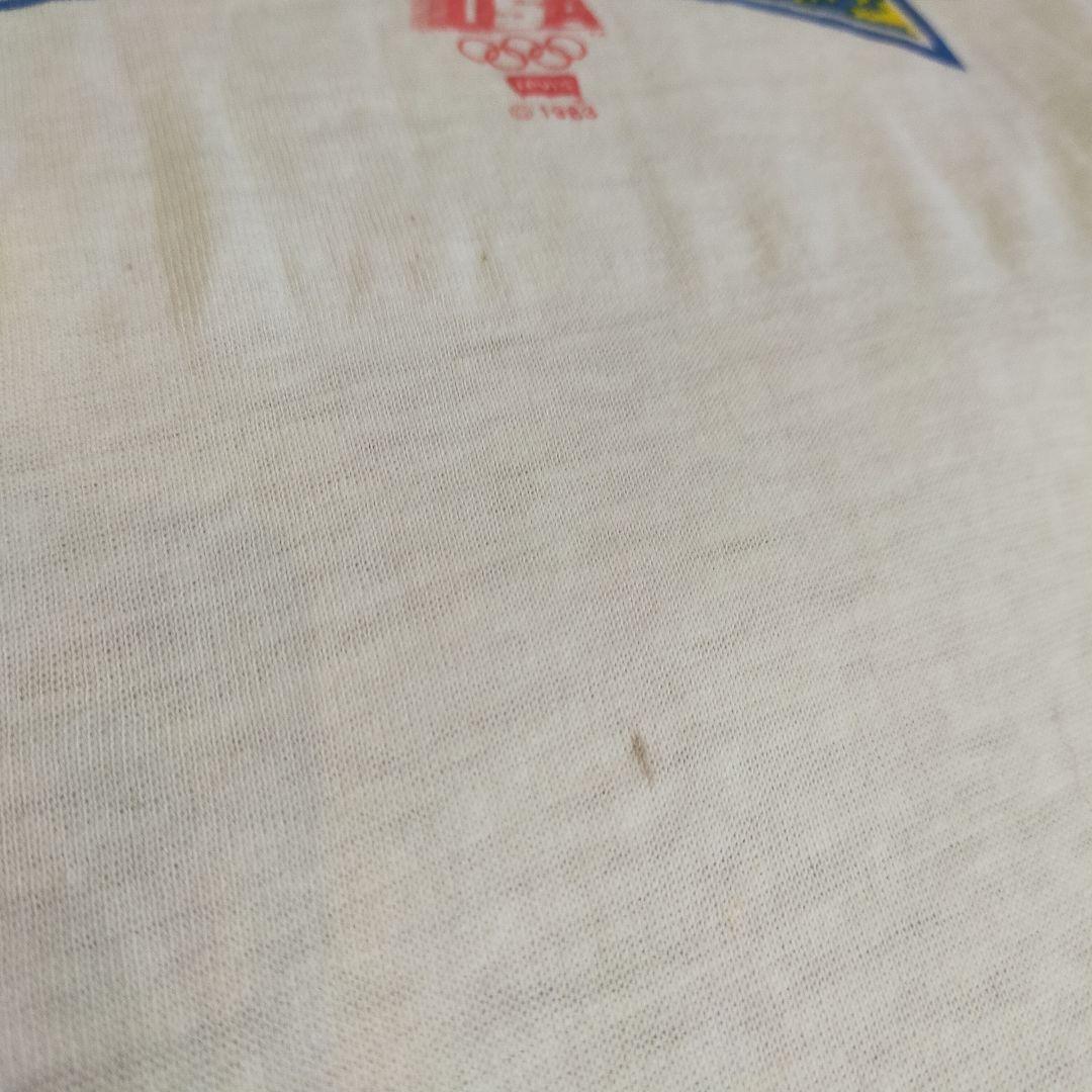 古着　リーバイス　オリンピック　ノースリーブＴシャツ　ヴィンテージ　80s