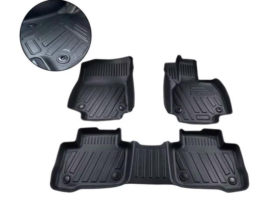 新型RAV4 50系 H31.4〜 3DフロアマットTPOズレ防止3枚セット