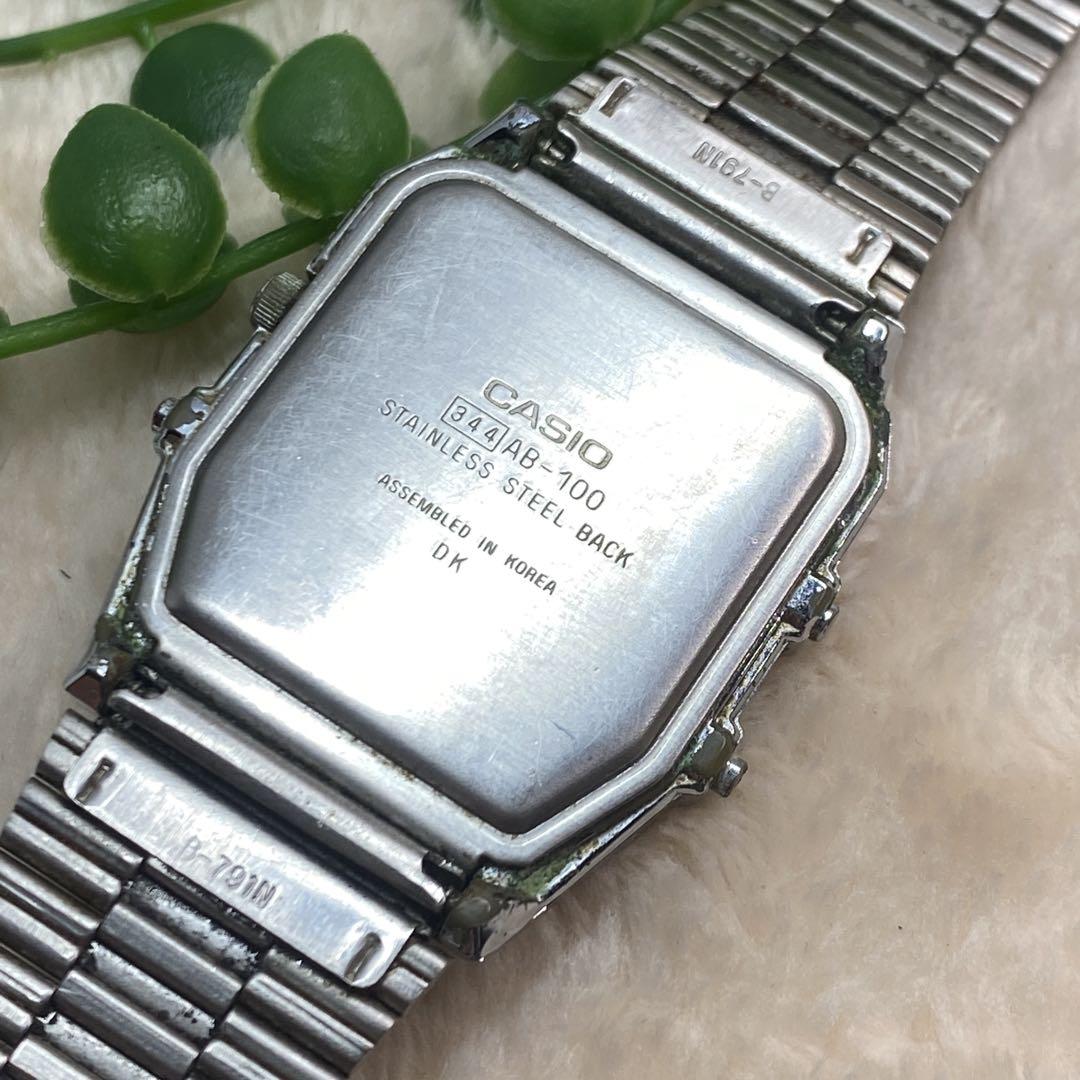①　レア　CASIO　ヴィンテージ　カシオ　AB-100　データバンク