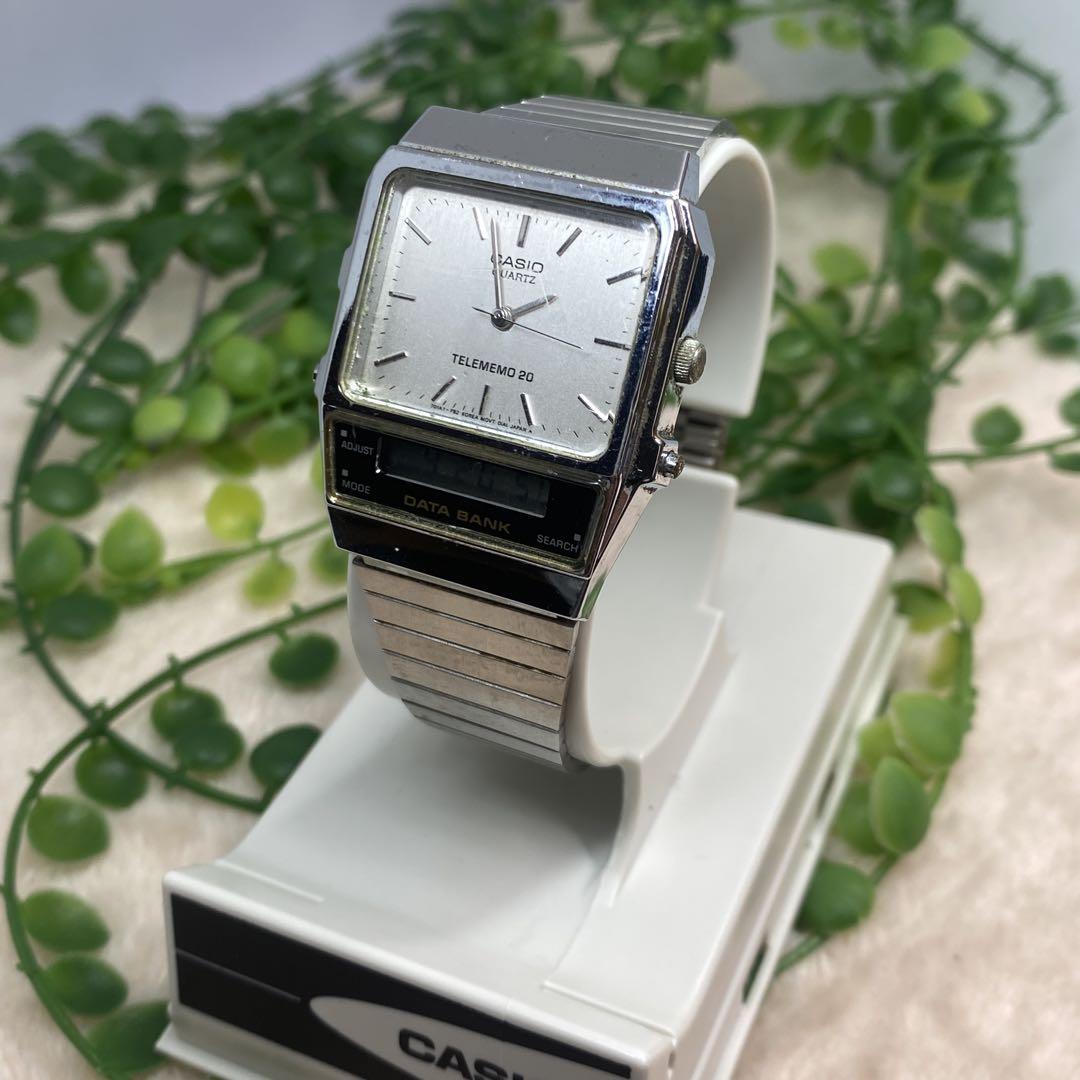 ①　レア　CASIO　ヴィンテージ　カシオ　AB-100　データバンク