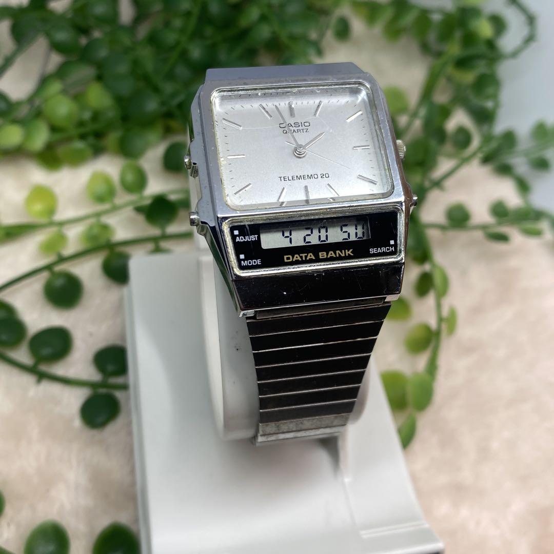 ①　レア　CASIO　ヴィンテージ　カシオ　AB-100　データバンク