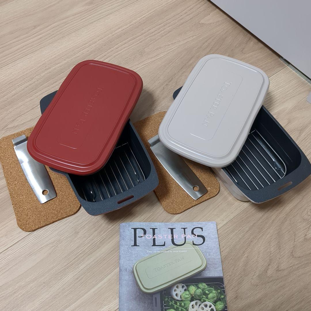 トースターパン TOASTER PAN 2個（赤、ベージュ） 5,000円