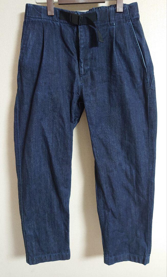 GOLDWIN CORDURA ワンタック テーパード デニム パンツ