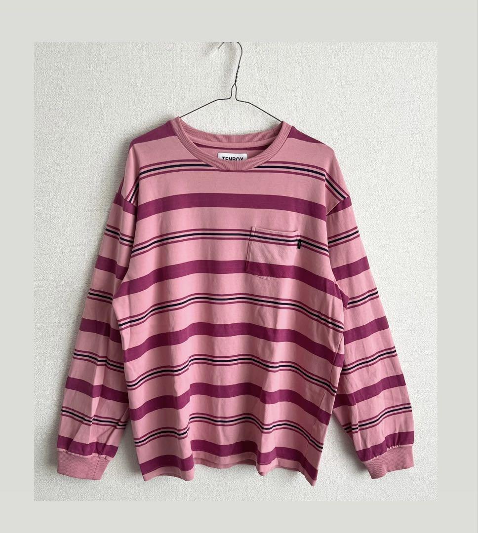TENBOX BOADER LONG T XL ピンク系