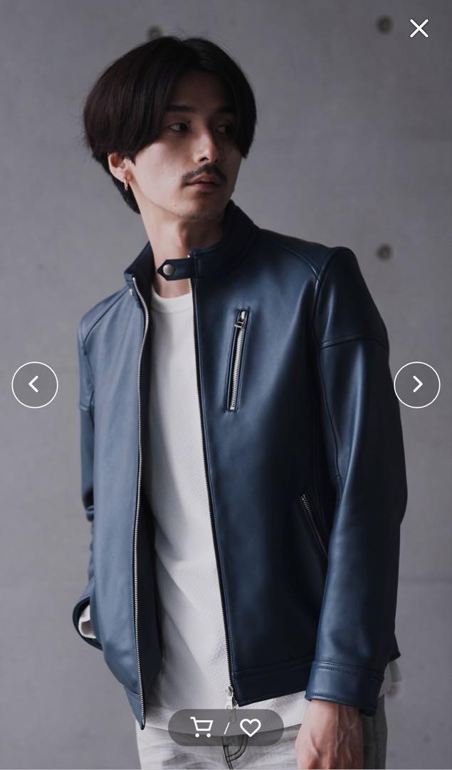 ラトルトラップ　SHEEP LEATHER/シングルライダースジャケット