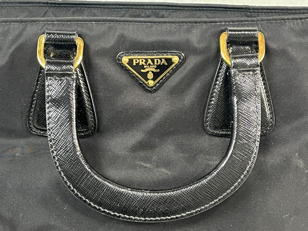 下記にて状態をご覧下さいPRADA プラダ　ハンドバック