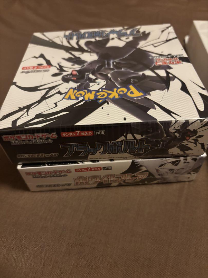 ブラックボルト　ホワイトフレア　カードファイルセット