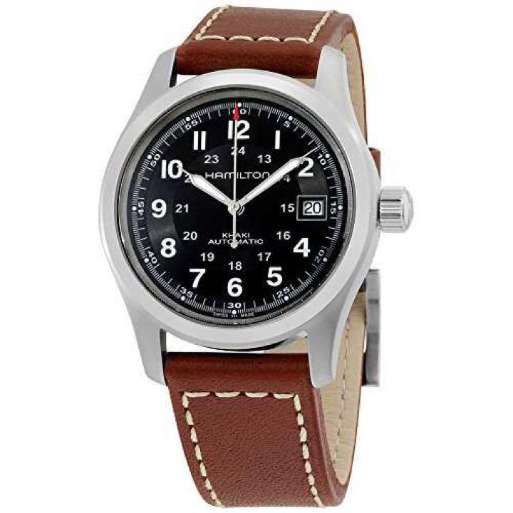 カーキ フィールド 自動巻き 38mm 【美品】 equaljustice.wy.gov