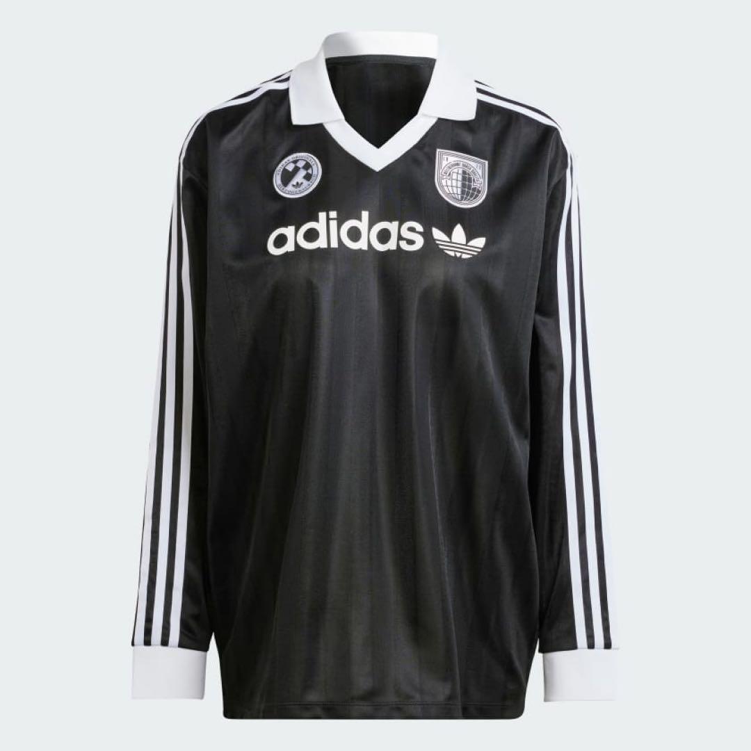 adidas フットボール 長袖Tシャツ
