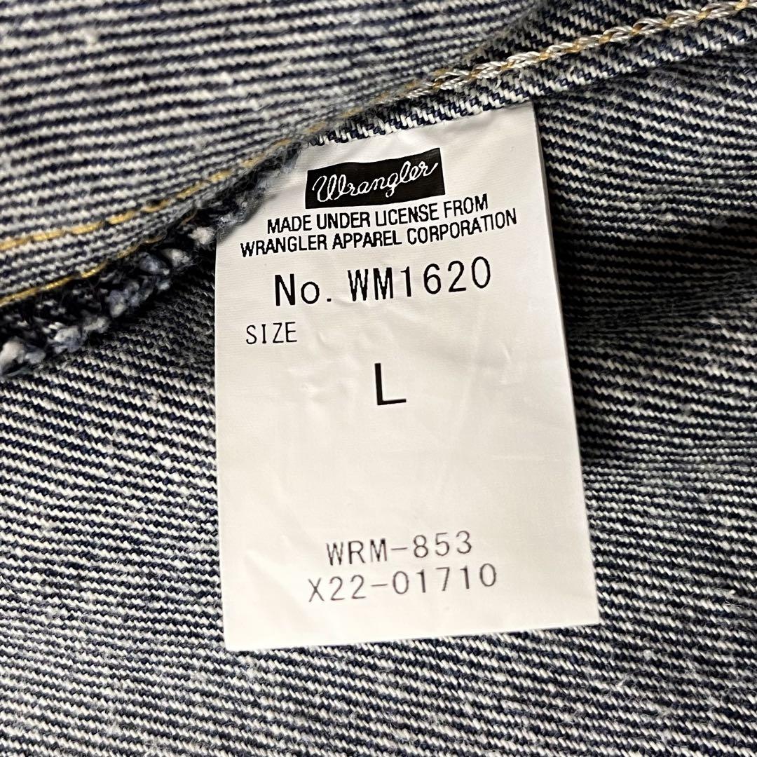60s Wrangler 11mjz デニムジャケット ラングラー 復刻濃紺②