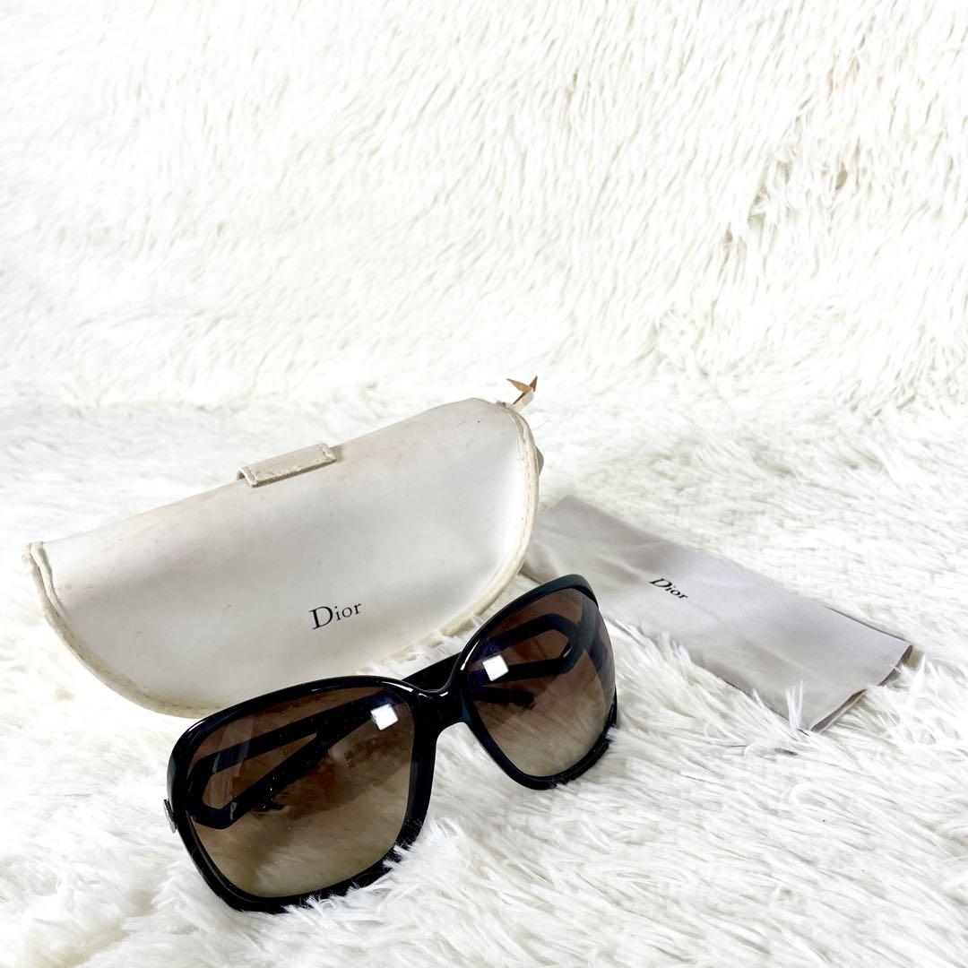 Dior - Dior サングラス ブラック ブラウンレンズの通販 by K's