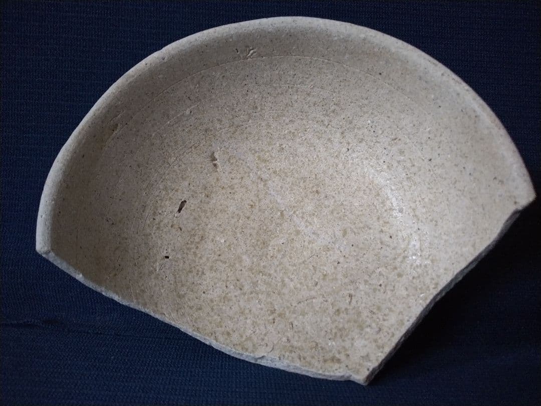 平安時代頃しらし陶片　骨董　古美術　東海古陶　猿投窯　残欠　茶道具　壺　徳利