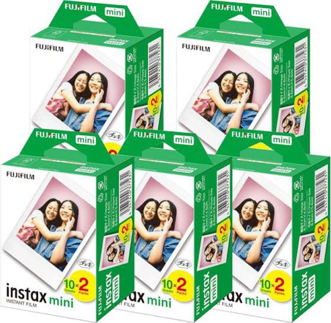 新品チェキフィルム instax mini 100枚